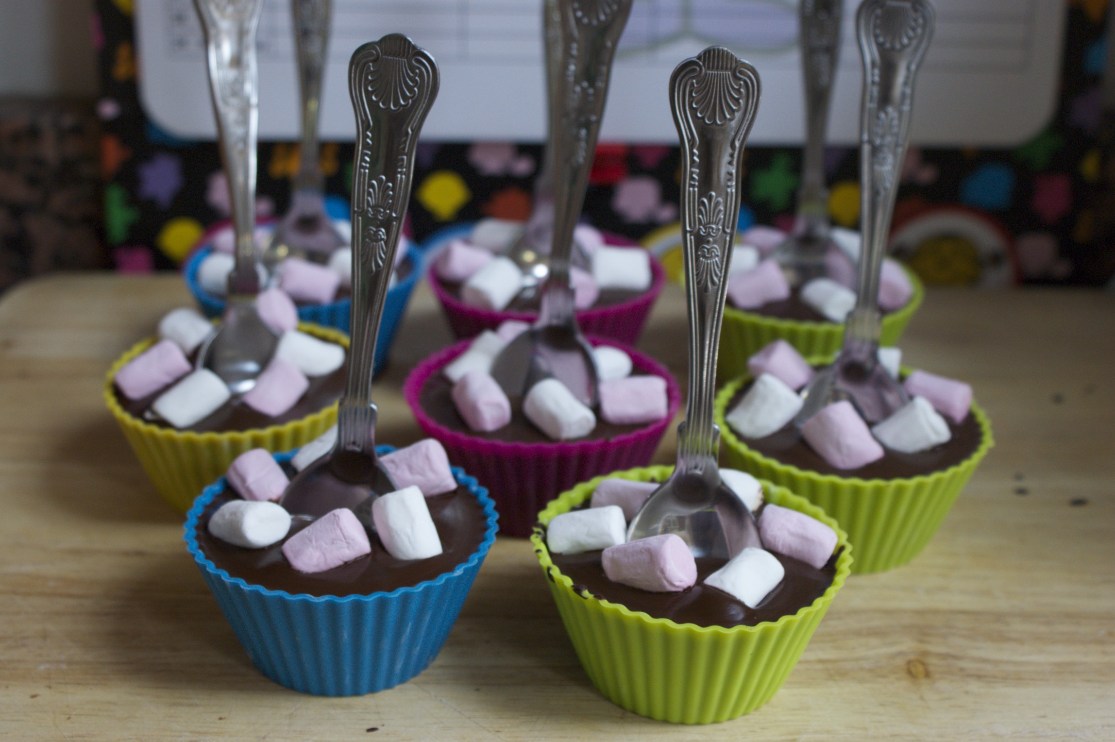 Hot chocolate spoons - Feeding Boys & a FireFighter