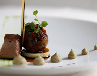 Inviting dish served at The Vineyard