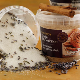 Infused sugars from Sainsbury's