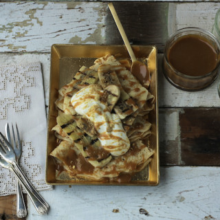 Banoffee Pancakes by Katie Bryson for Channel 4/Fairy Giving You More