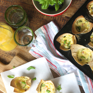 Crispy Tortilla Breakfast Bites by Katie Bryson on feedingboys.co.uk