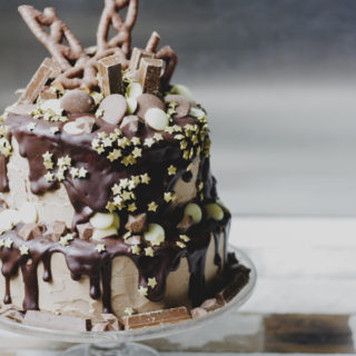 Totally decadent and perfect for parties - the ultimate chocolate birthday cake by Katie Bryson on feedingboys.co.uk