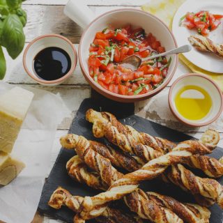 Grana Padano Easy Cheese Straws with a Fresh Tomato & Basil Dip on feedingboys.co.uk